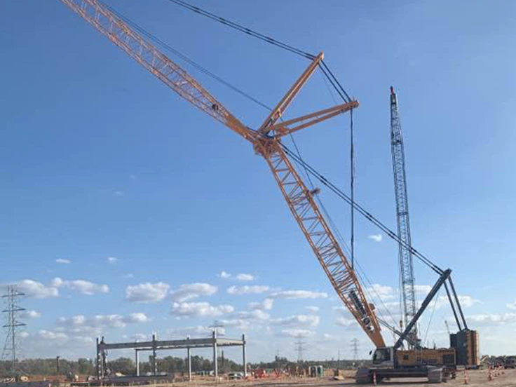 Liebherr LR 1300 Load Chart and Specifications