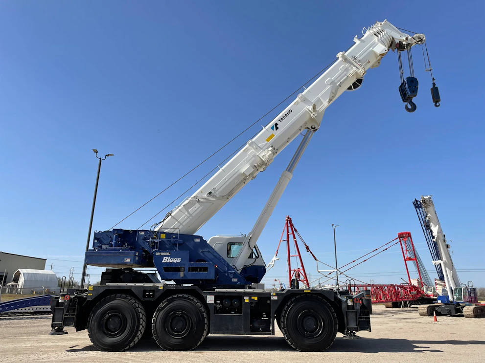 Tadano GR-1600XL-2 Rough Terrain Crane For Rent | Bigge.com Tadano GR-1600XL-2 Rough Terrain Crane For Rent | Bigge.com