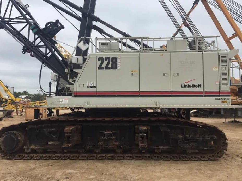 Link-Belt 228 HSL Crawler Crane For Rent | Bigge.com