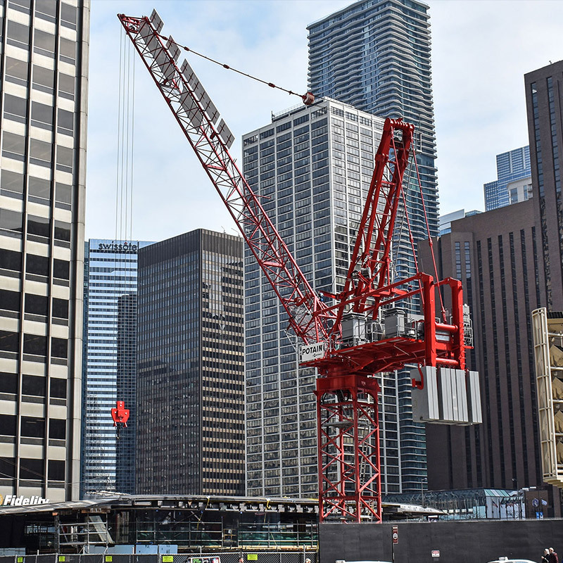 Potain MR 608 Crane Overview and Specifications | Bigge.com