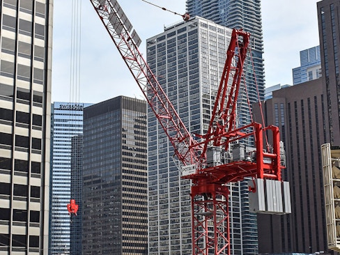 MR 608 MR tower crane potain