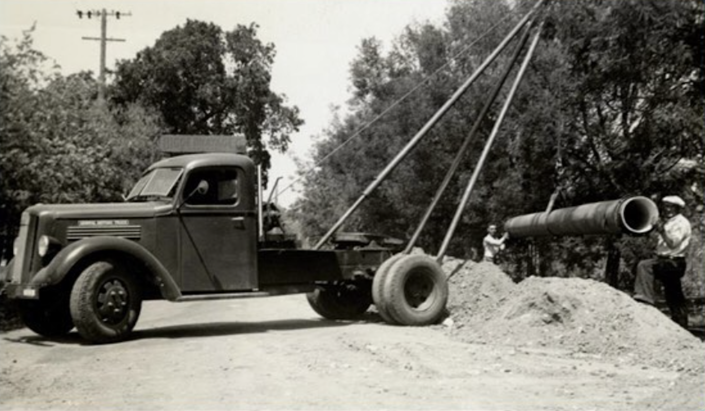 1937 - Water Supply Line, Atherton, CA