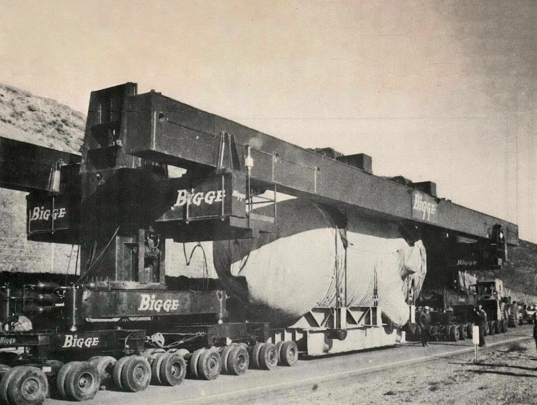 1973 - Bigge engineers develop "Atlas" trailer