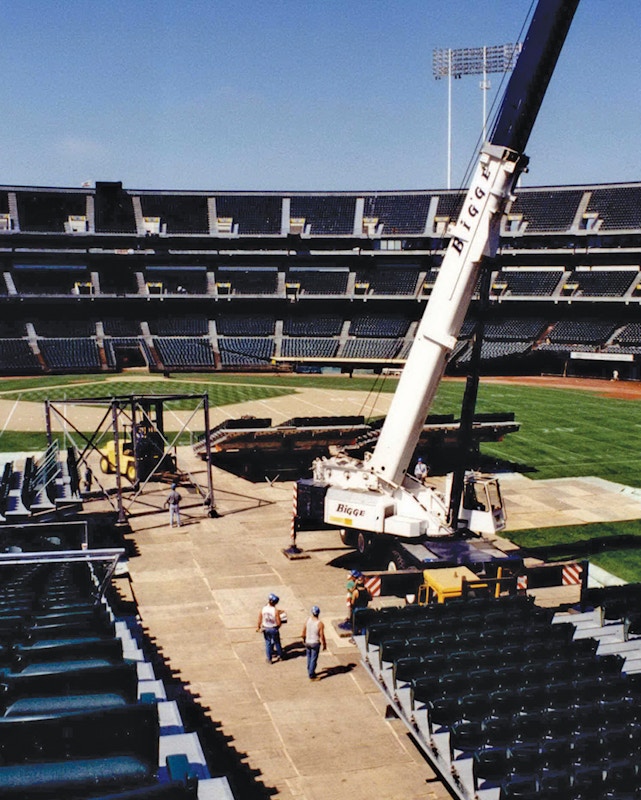 1988 - Oakland Coliseum Baseball Season Preparation