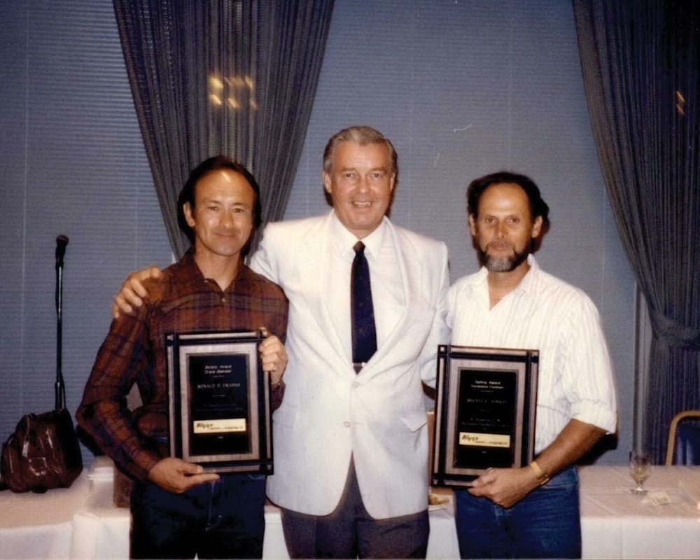 Safety Award Ceremonies Over The Years: 2