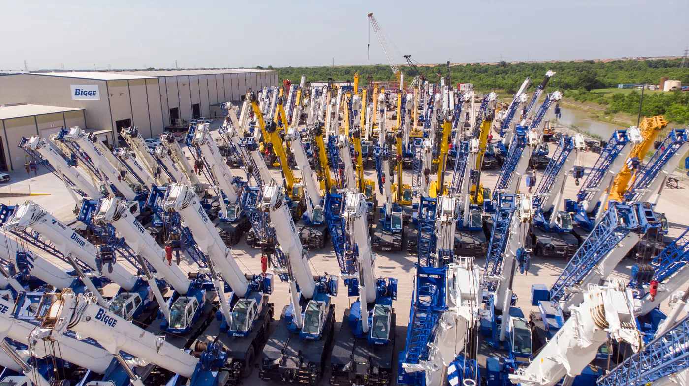 Fleet lineup at the McHard yard