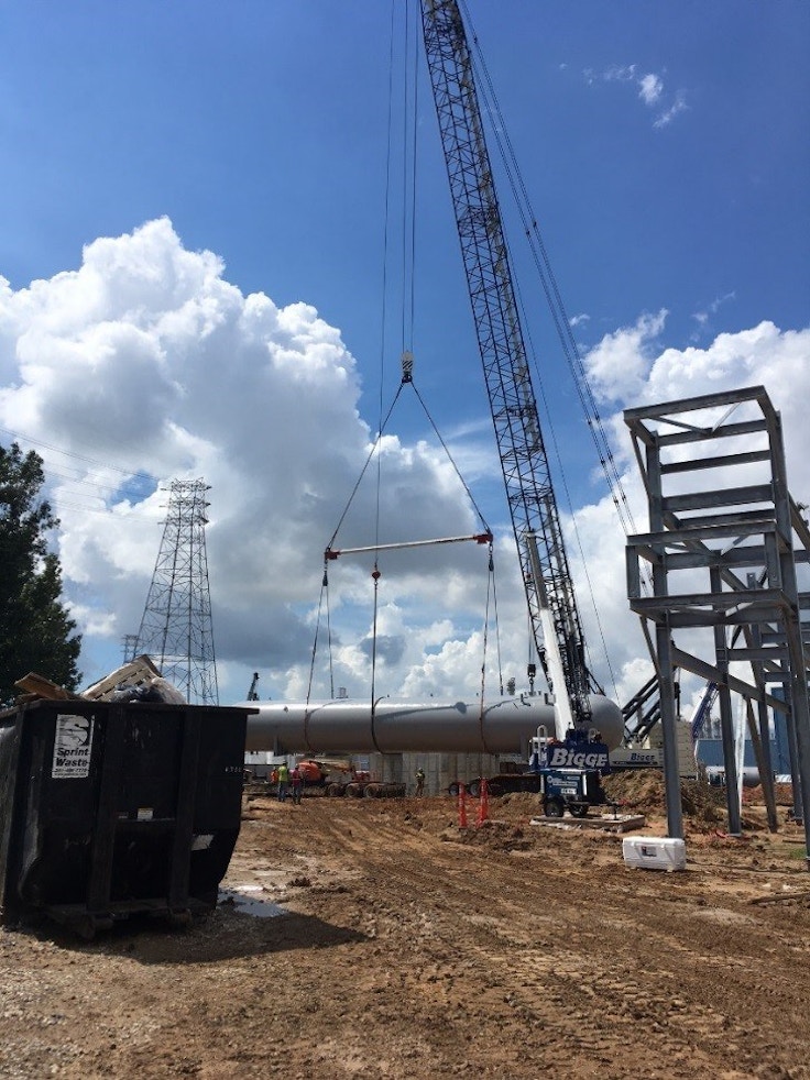 Bigge Cranes Help Build Chemical Plant | Bigge.com